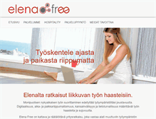 Tablet Screenshot of elena.fi